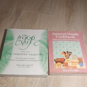 The Food of Life, The Versatile Vegetable; and Natural Foods Cookbook Set